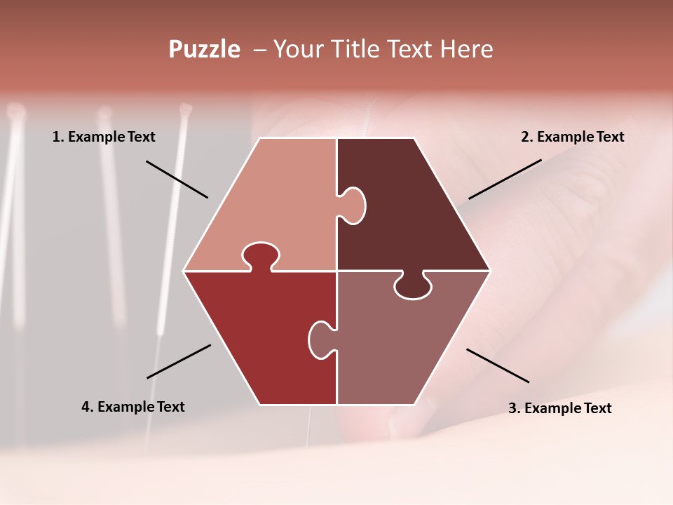 Alternative Puncture Pain PowerPoint Template