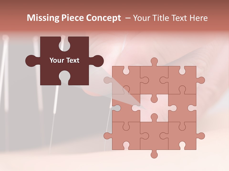 Alternative Puncture Pain PowerPoint Template