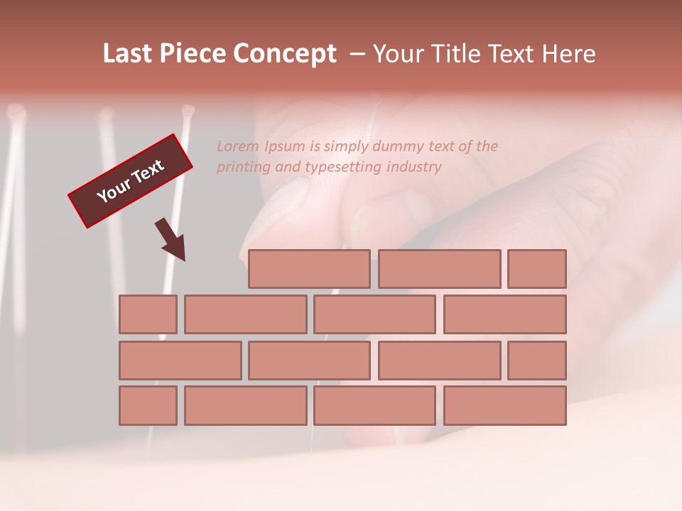 Alternative Puncture Pain PowerPoint Template