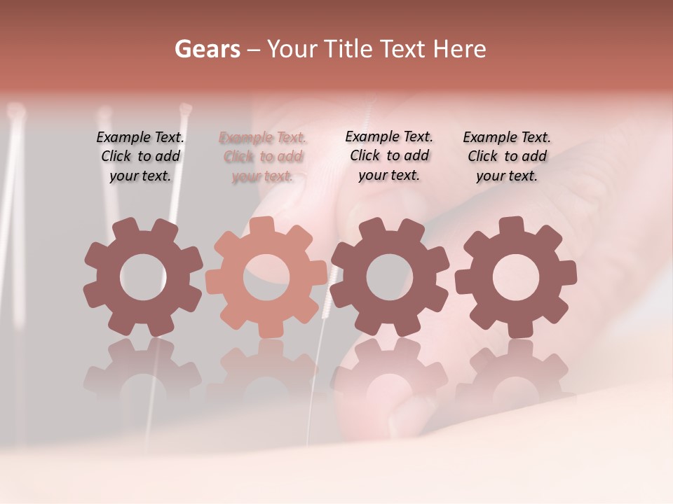 Alternative Puncture Pain PowerPoint Template