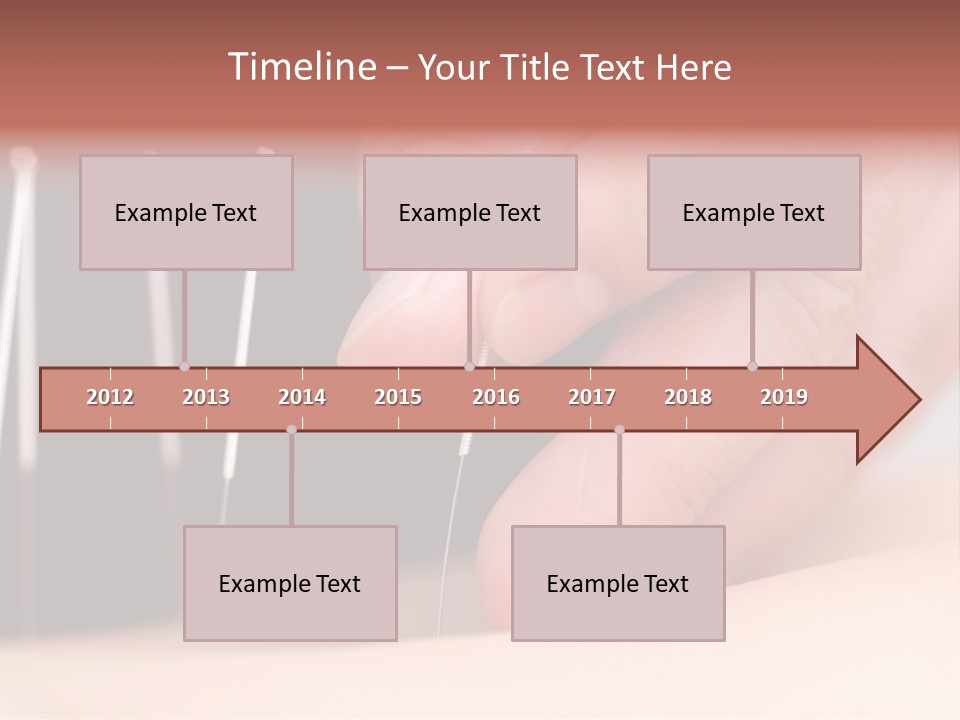 Alternative Puncture Pain PowerPoint Template
