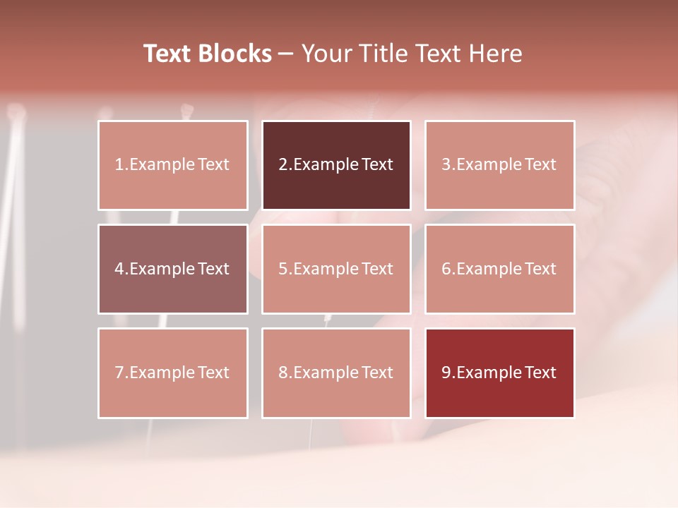 Alternative Puncture Pain PowerPoint Template