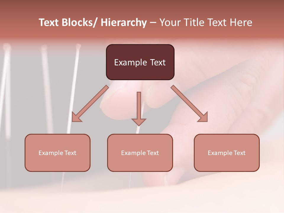 Alternative Puncture Pain PowerPoint Template