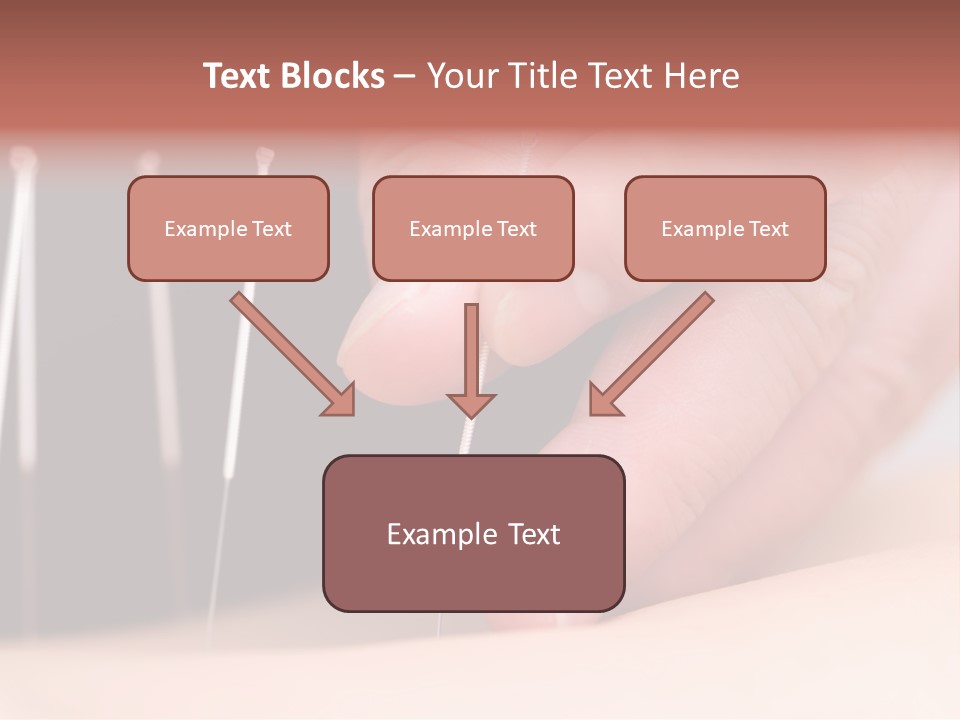 Alternative Puncture Pain PowerPoint Template