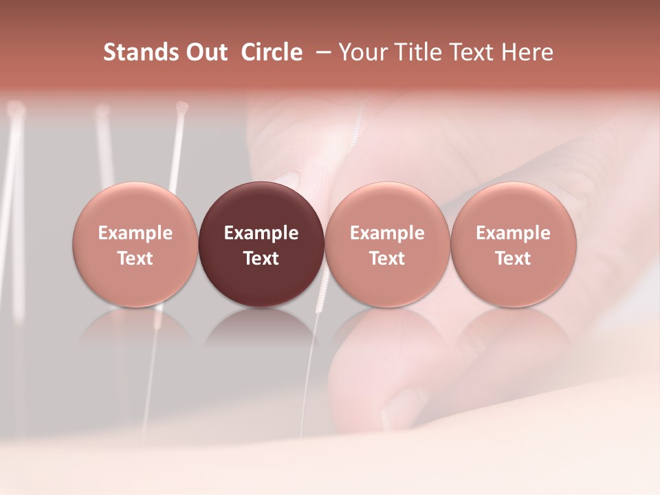Alternative Puncture Pain PowerPoint Template