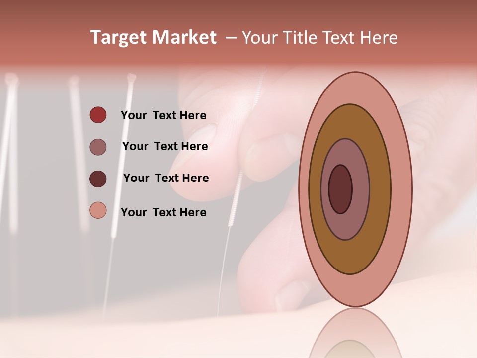 Alternative Puncture Pain PowerPoint Template