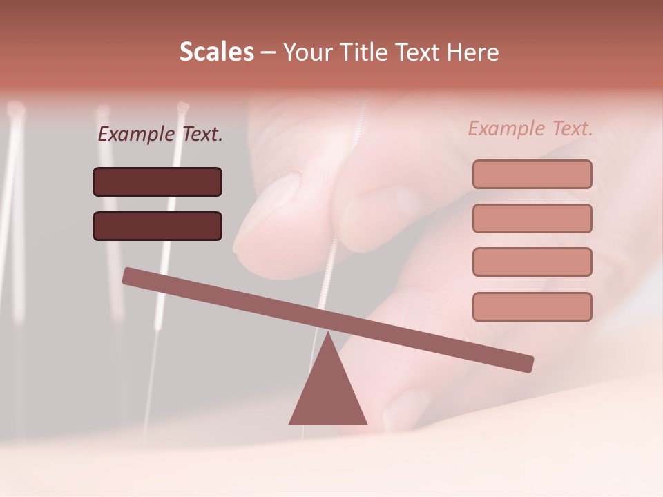 Alternative Puncture Pain PowerPoint Template