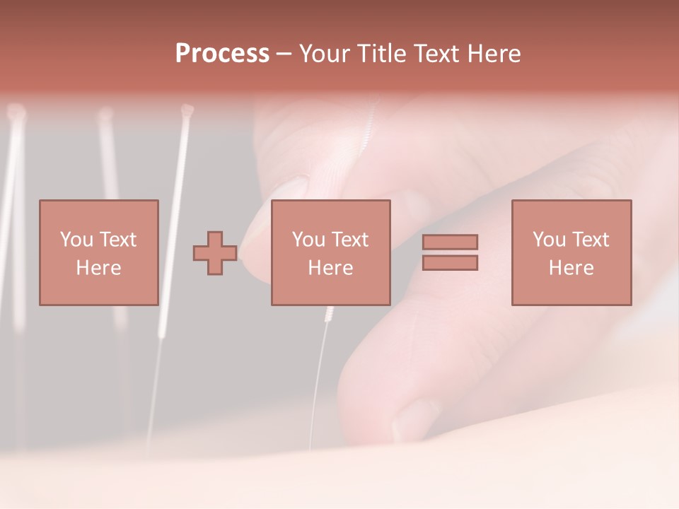 Alternative Puncture Pain PowerPoint Template
