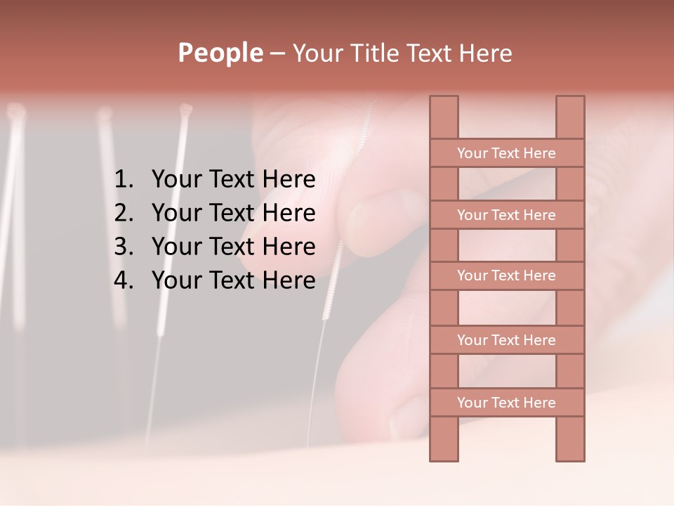 Alternative Puncture Pain PowerPoint Template