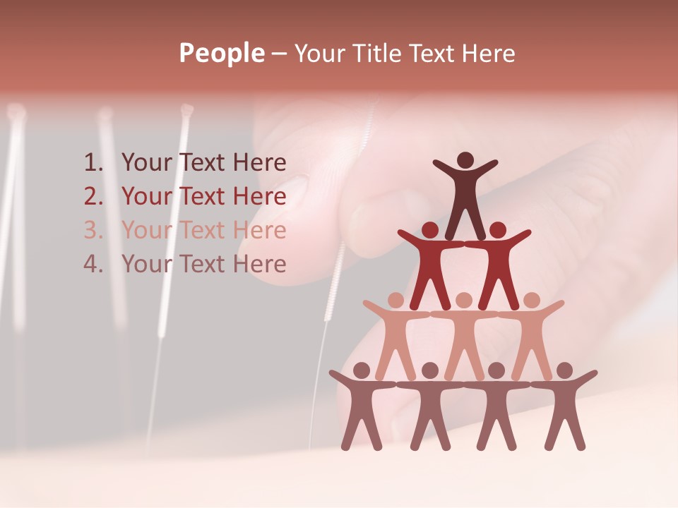 Alternative Puncture Pain PowerPoint Template