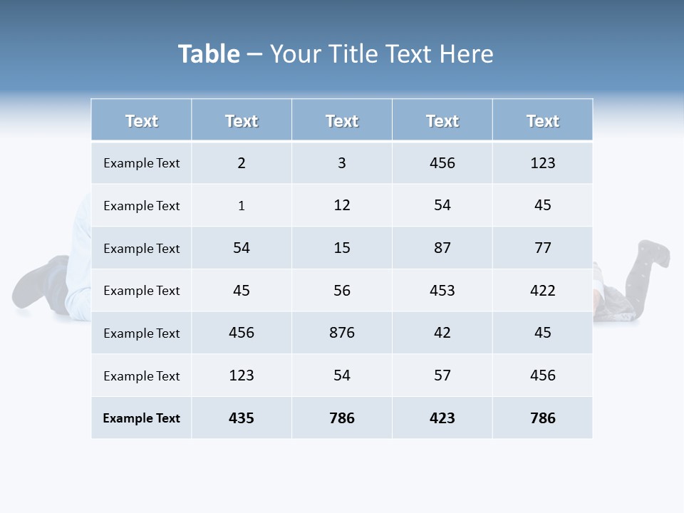 Bu Ine Company Team PowerPoint Template