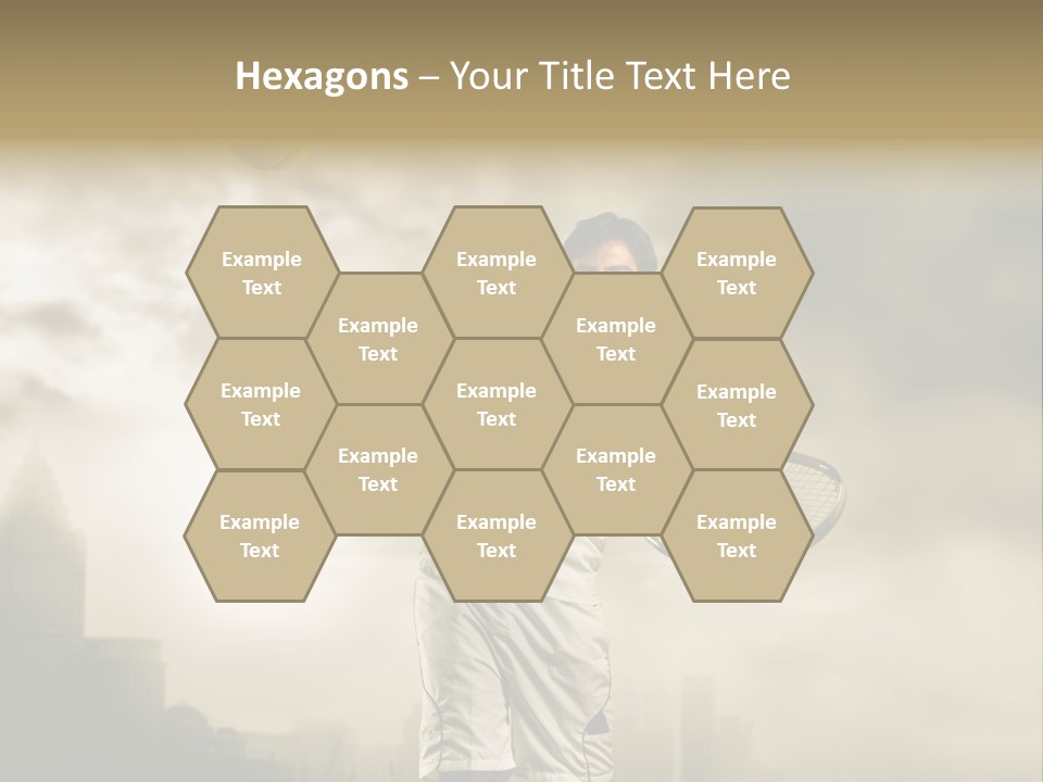 Sunset Sky City PowerPoint Template