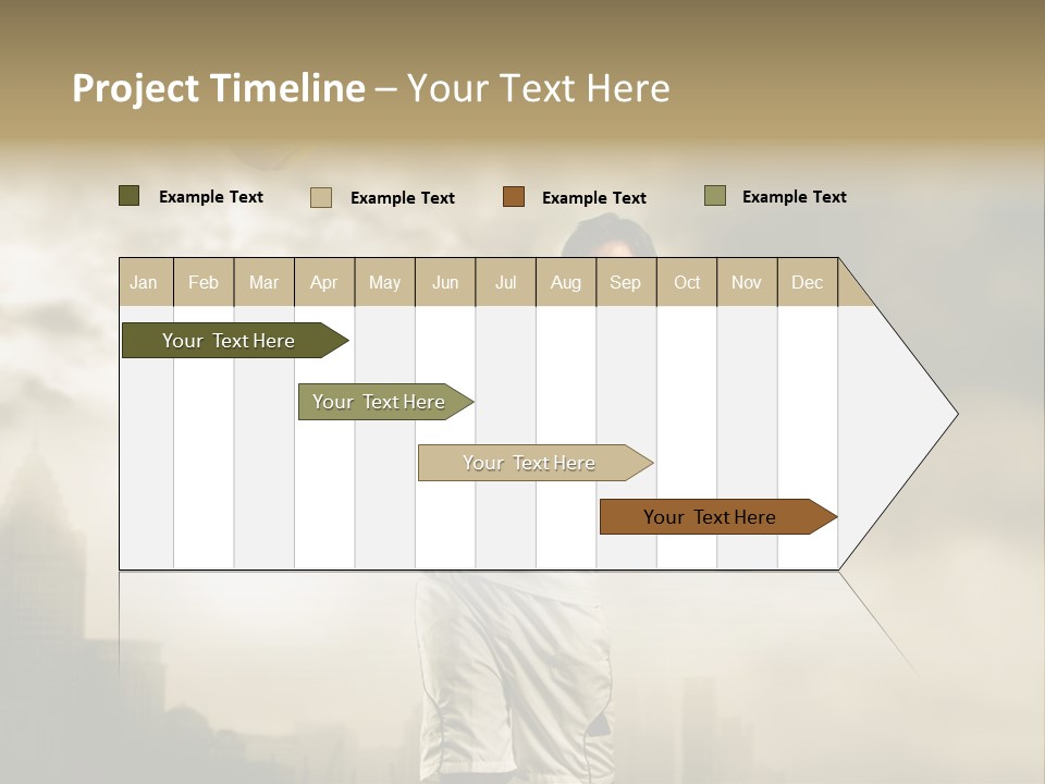 Sunset Sky City PowerPoint Template