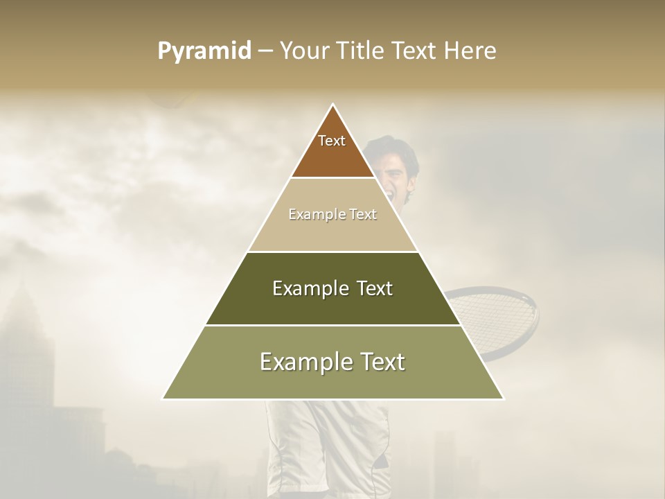 Sunset Sky City PowerPoint Template