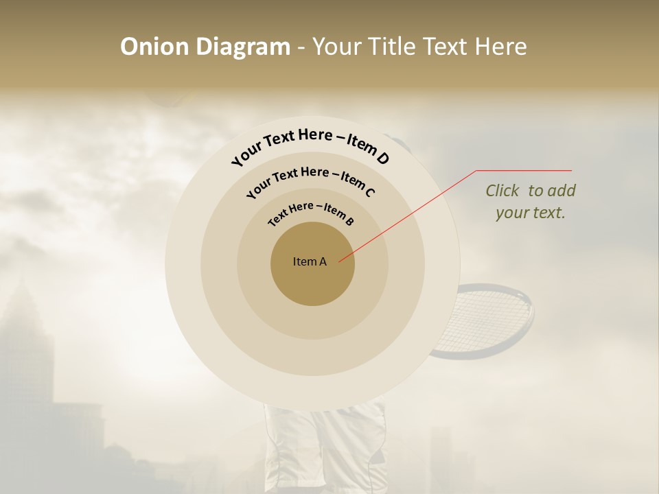 Sunset Sky City PowerPoint Template