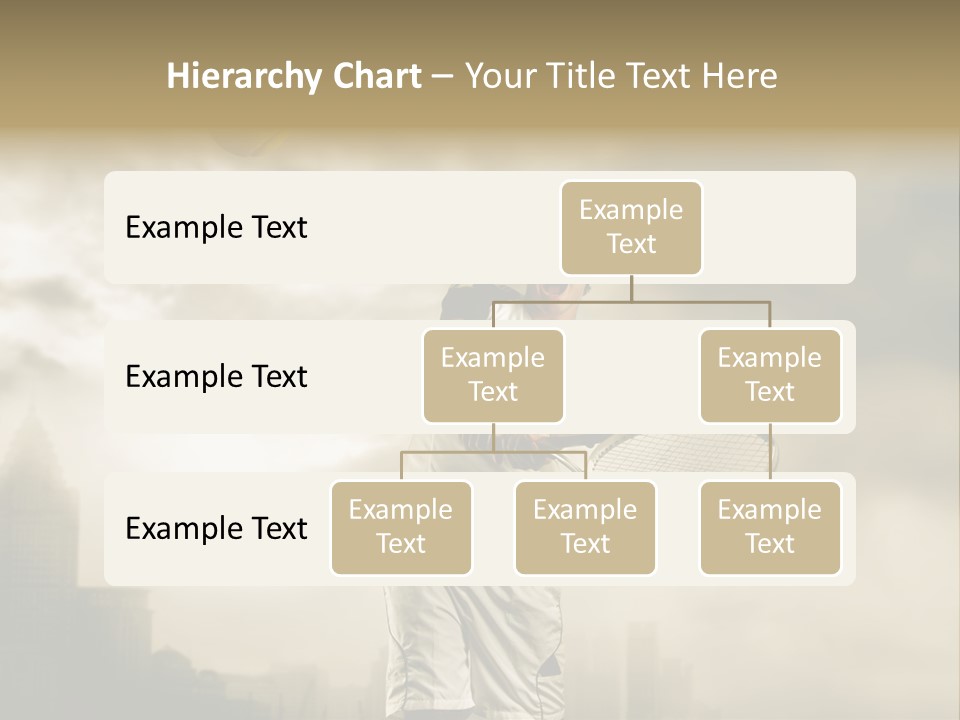 Sunset Sky City PowerPoint Template