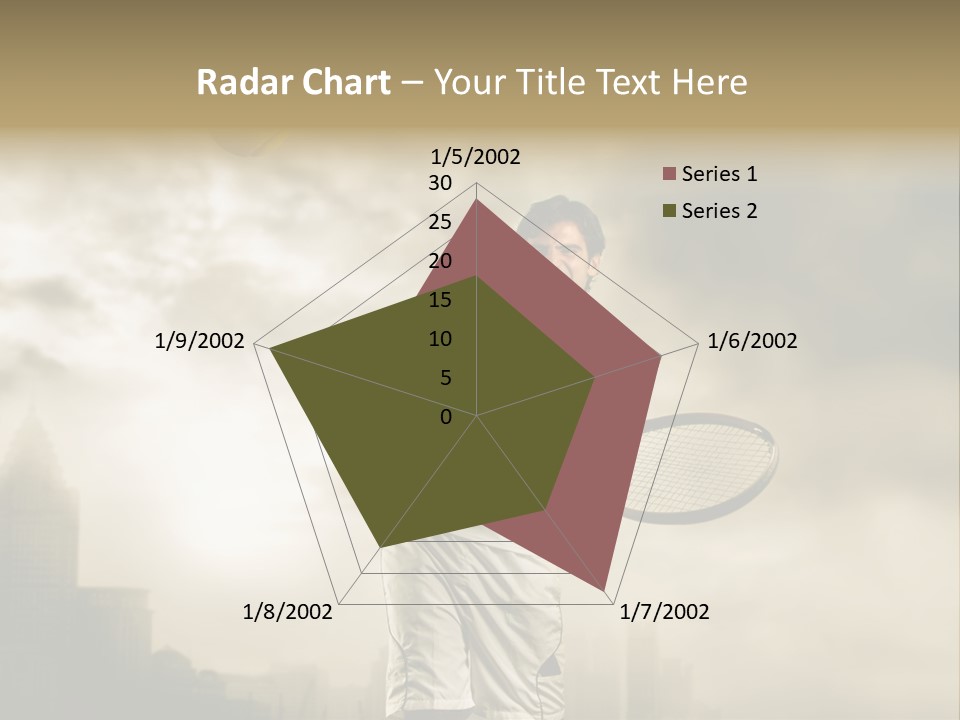 Sunset Sky City PowerPoint Template
