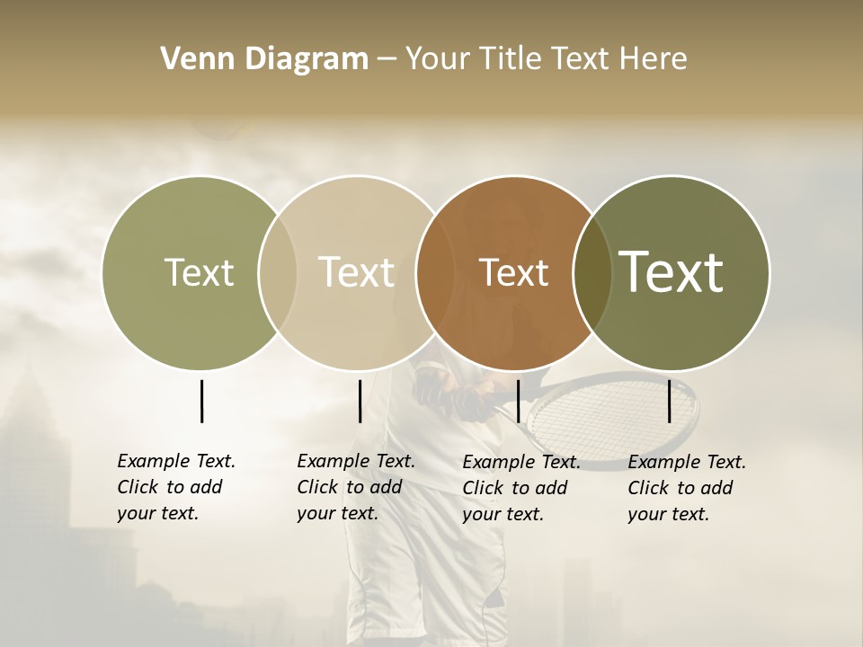 Sunset Sky City PowerPoint Template