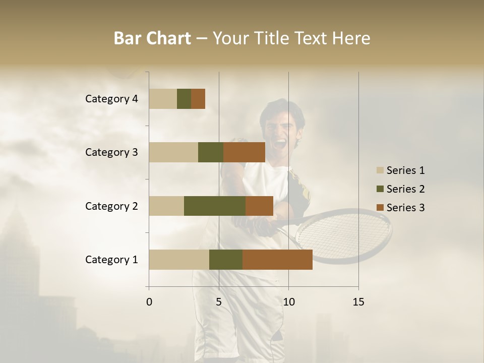 Sunset Sky City PowerPoint Template