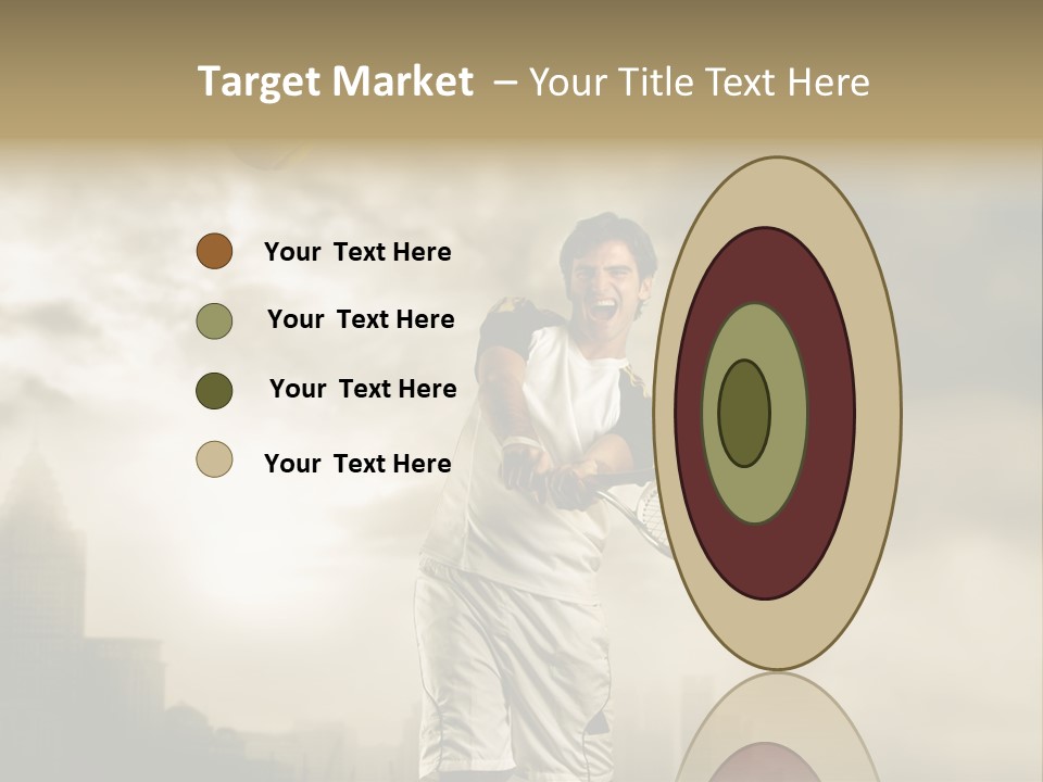 Sunset Sky City PowerPoint Template