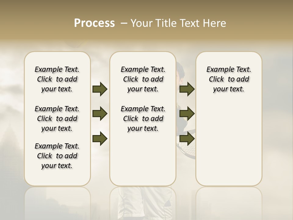 Sunset Sky City PowerPoint Template
