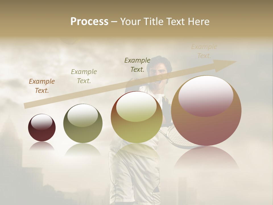 Sunset Sky City PowerPoint Template