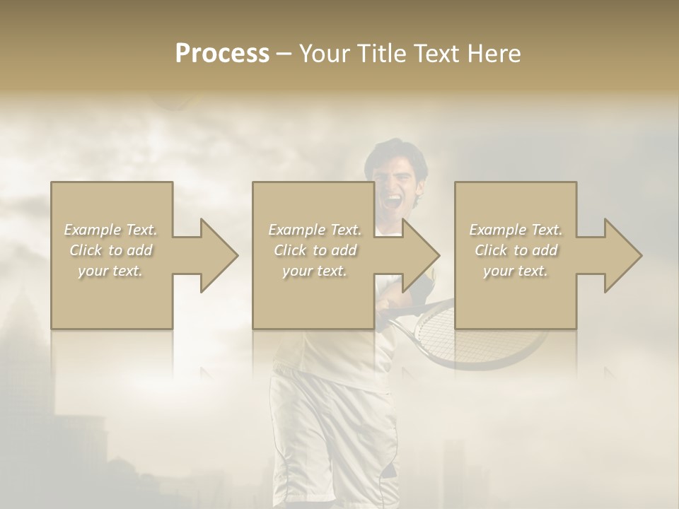 Sunset Sky City PowerPoint Template