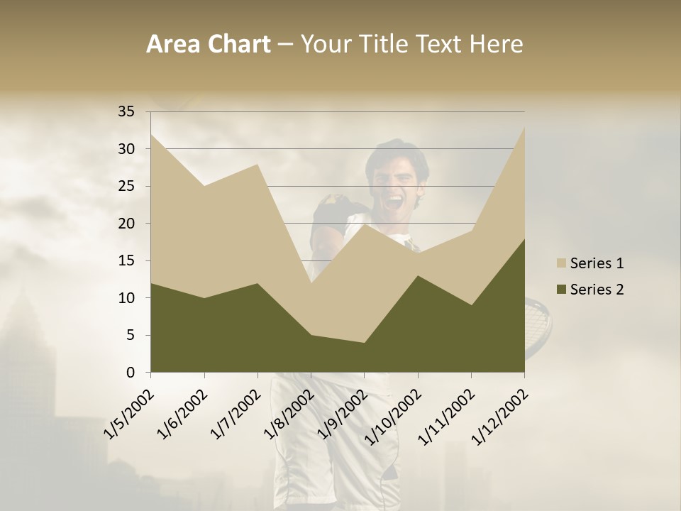 Sunset Sky City PowerPoint Template