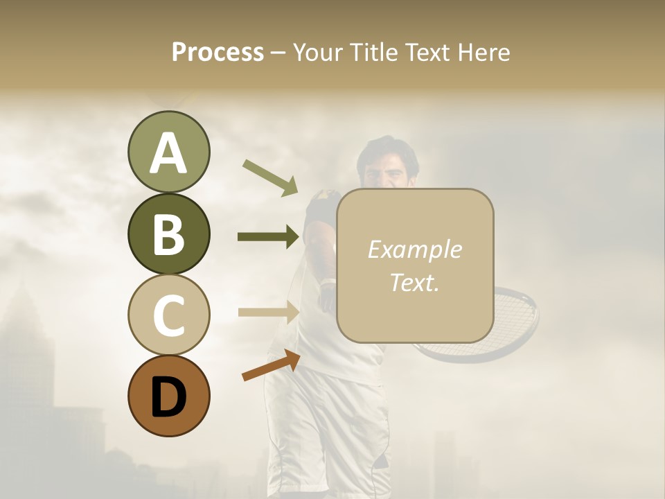 Sunset Sky City PowerPoint Template