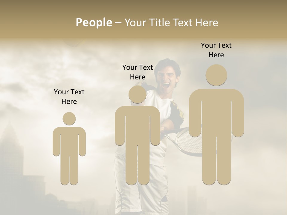 Sunset Sky City PowerPoint Template