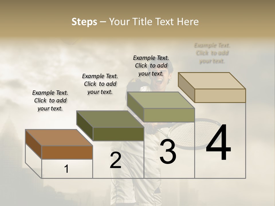 Sunset Sky City PowerPoint Template