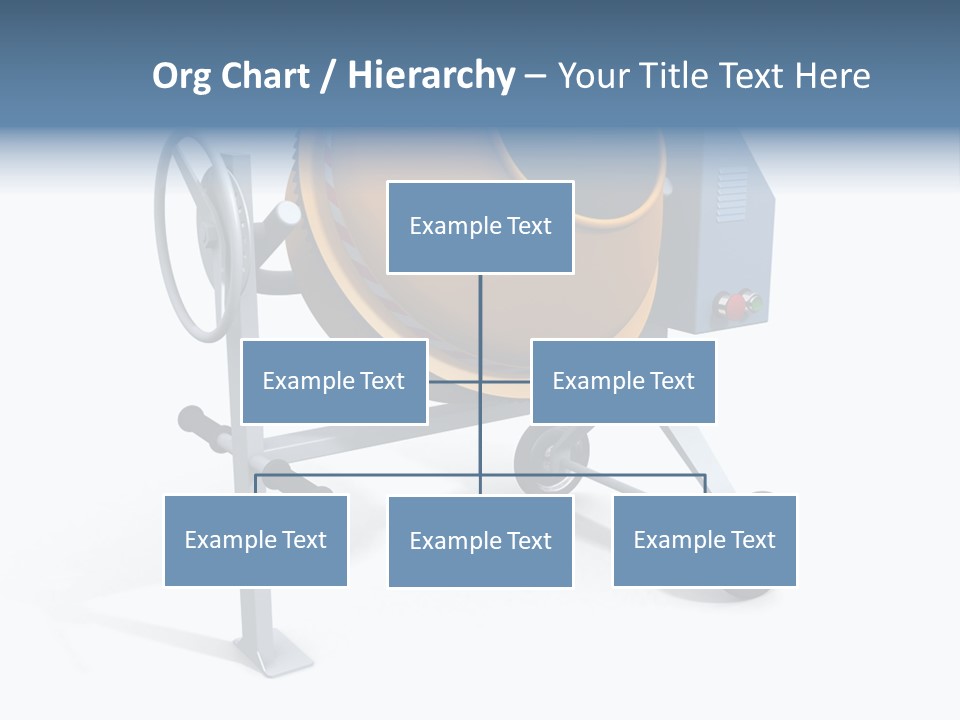 Concrete Machine Render PowerPoint Template
