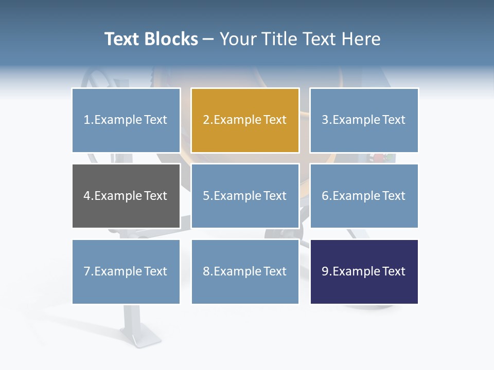 Concrete Machine Render PowerPoint Template