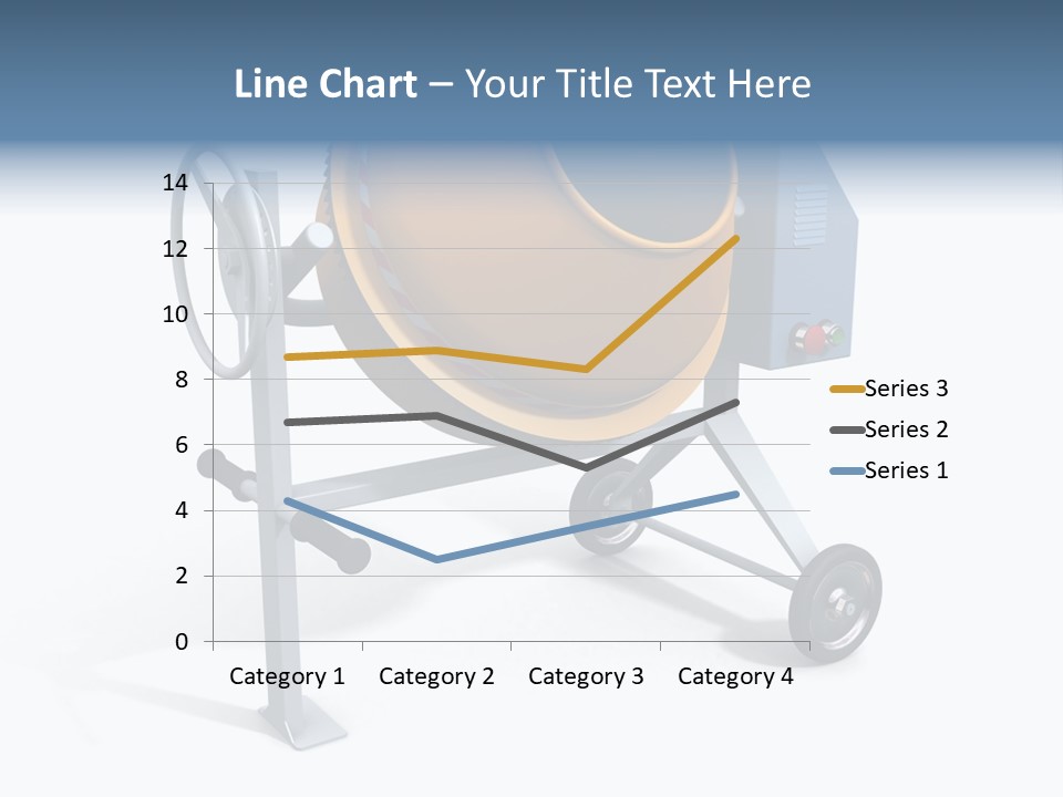 Concrete Machine Render PowerPoint Template