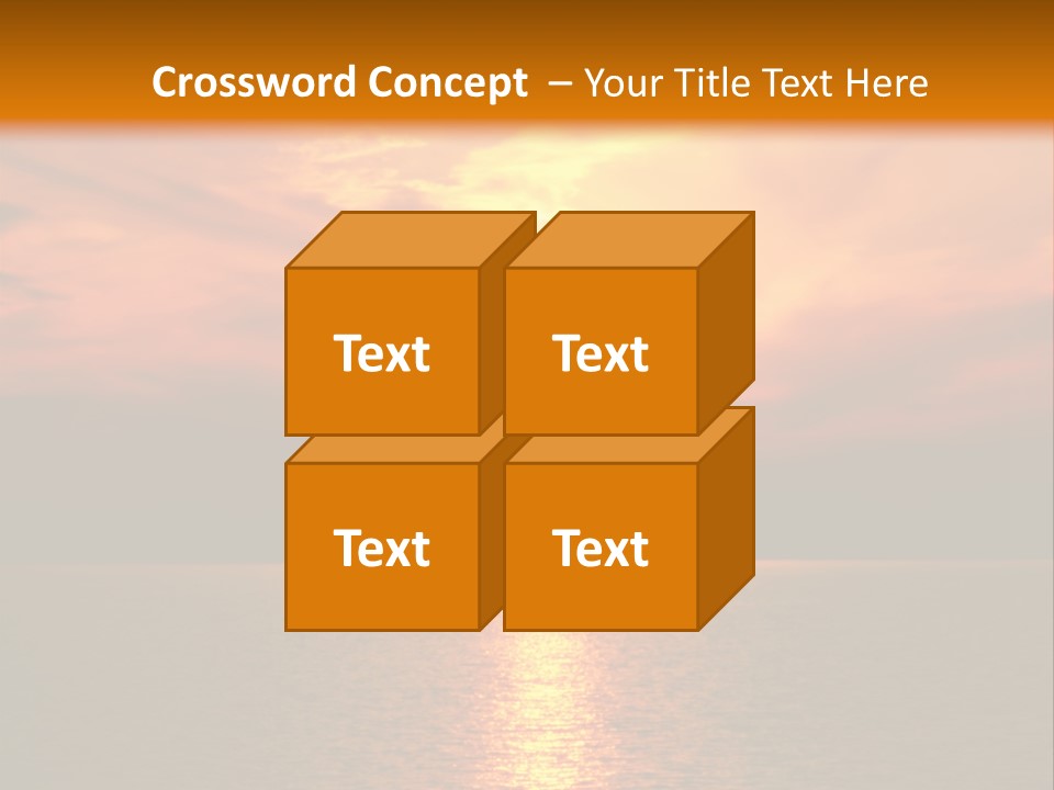 Twilight Horizon Nature PowerPoint Template