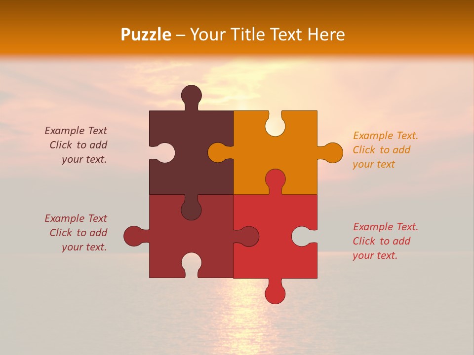 Twilight Horizon Nature PowerPoint Template