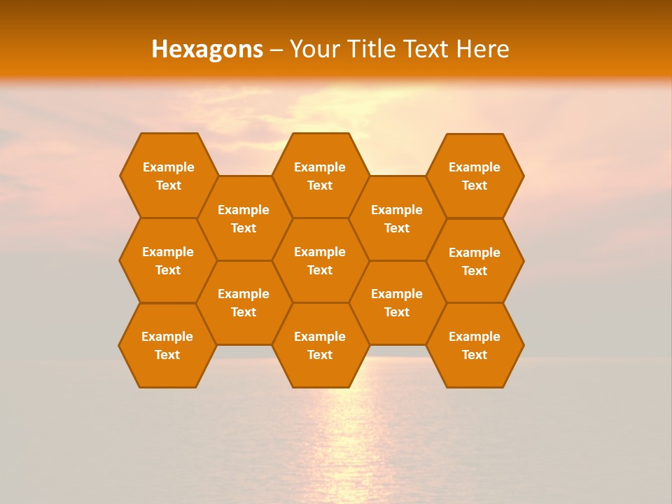 Twilight Horizon Nature PowerPoint Template