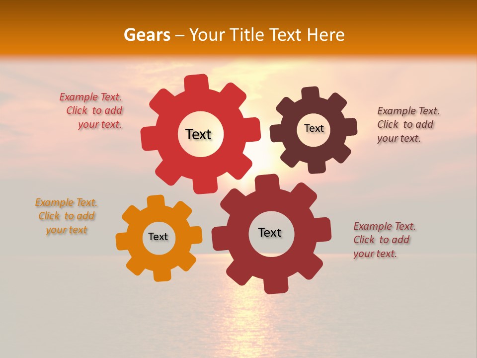 Twilight Horizon Nature PowerPoint Template