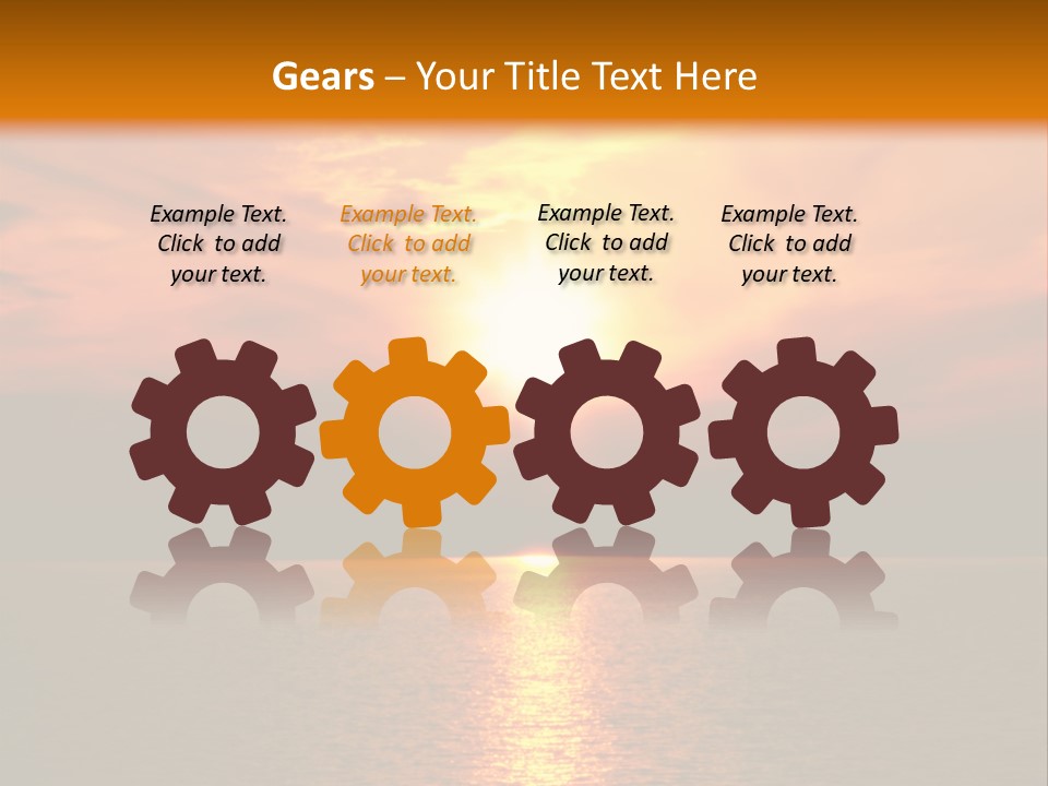 Twilight Horizon Nature PowerPoint Template