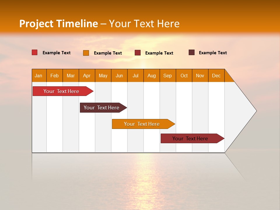 Twilight Horizon Nature PowerPoint Template