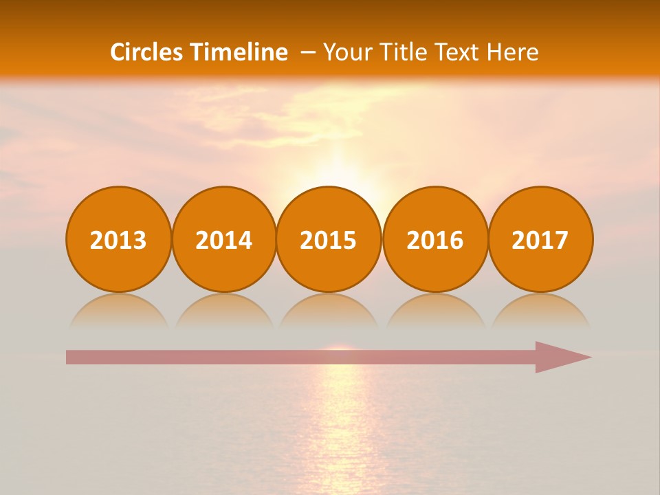 Twilight Horizon Nature PowerPoint Template