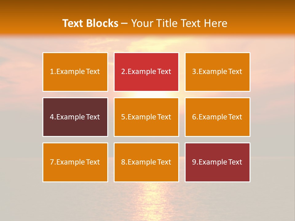 Twilight Horizon Nature PowerPoint Template