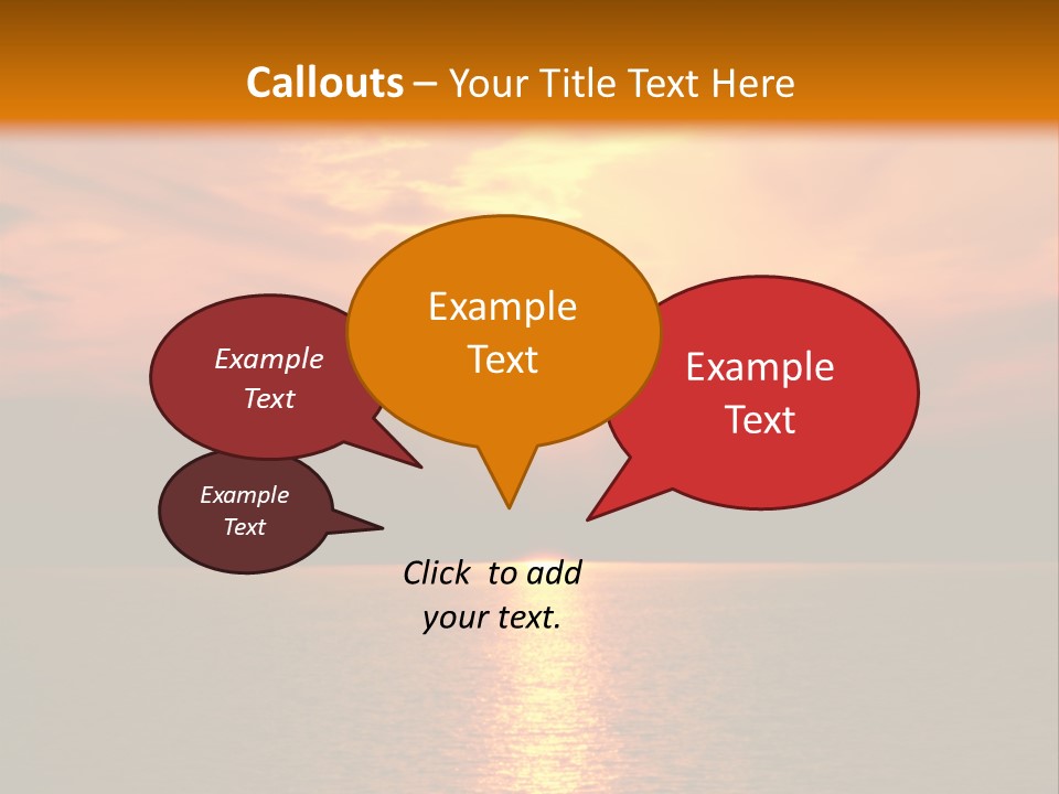 Twilight Horizon Nature PowerPoint Template