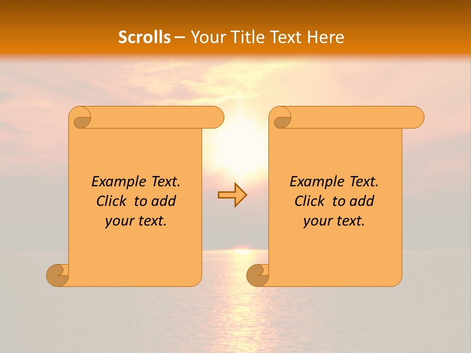 Twilight Horizon Nature PowerPoint Template