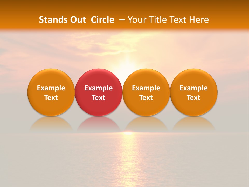 Twilight Horizon Nature PowerPoint Template