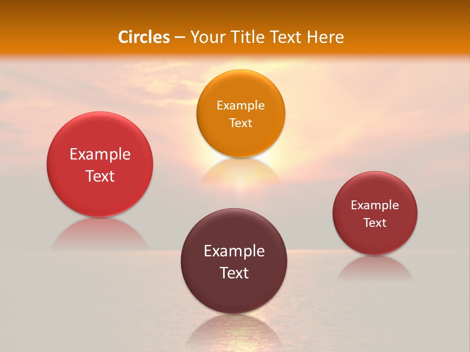 Twilight Horizon Nature PowerPoint Template