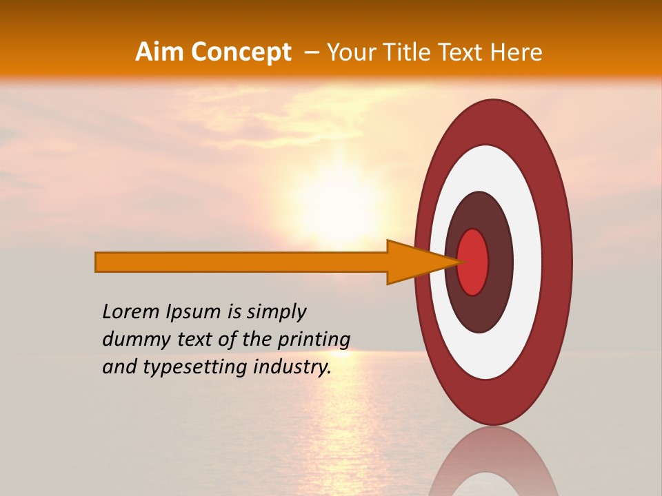 Twilight Horizon Nature PowerPoint Template