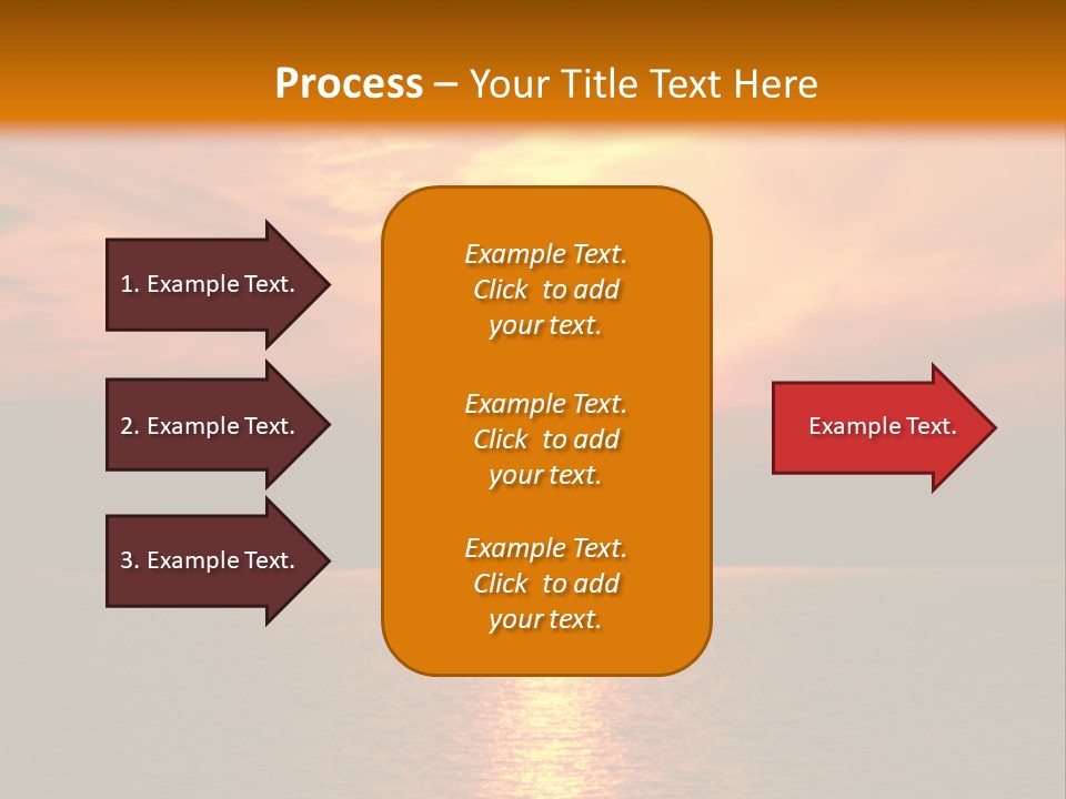 Twilight Horizon Nature PowerPoint Template