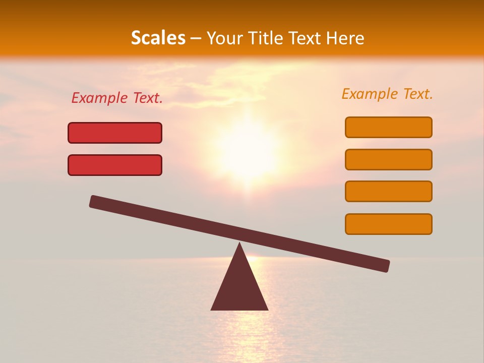 Twilight Horizon Nature PowerPoint Template