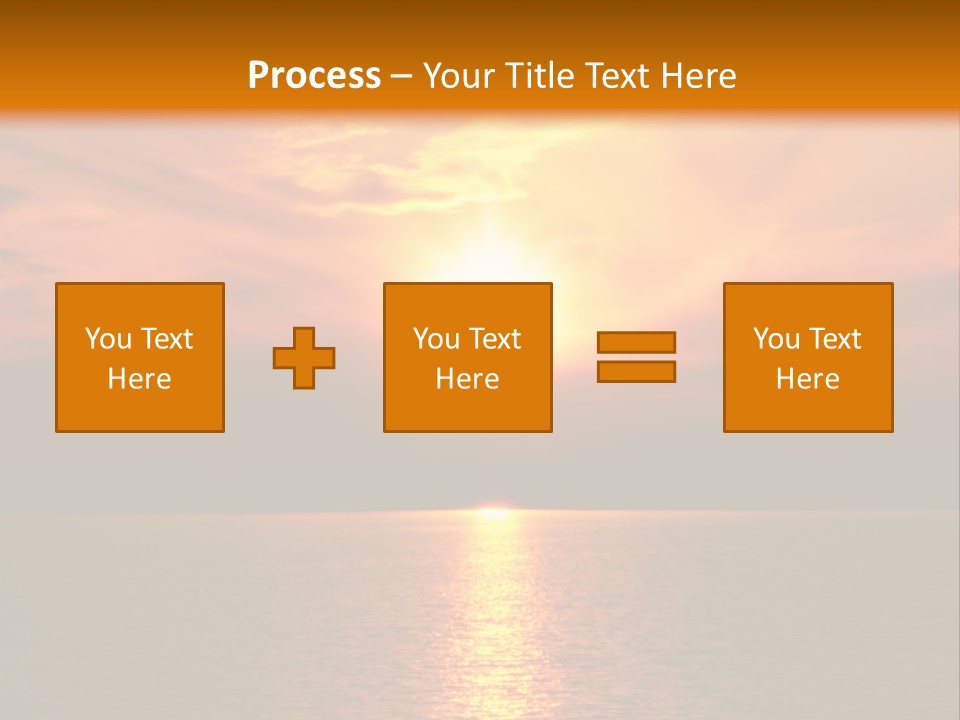 Twilight Horizon Nature PowerPoint Template
